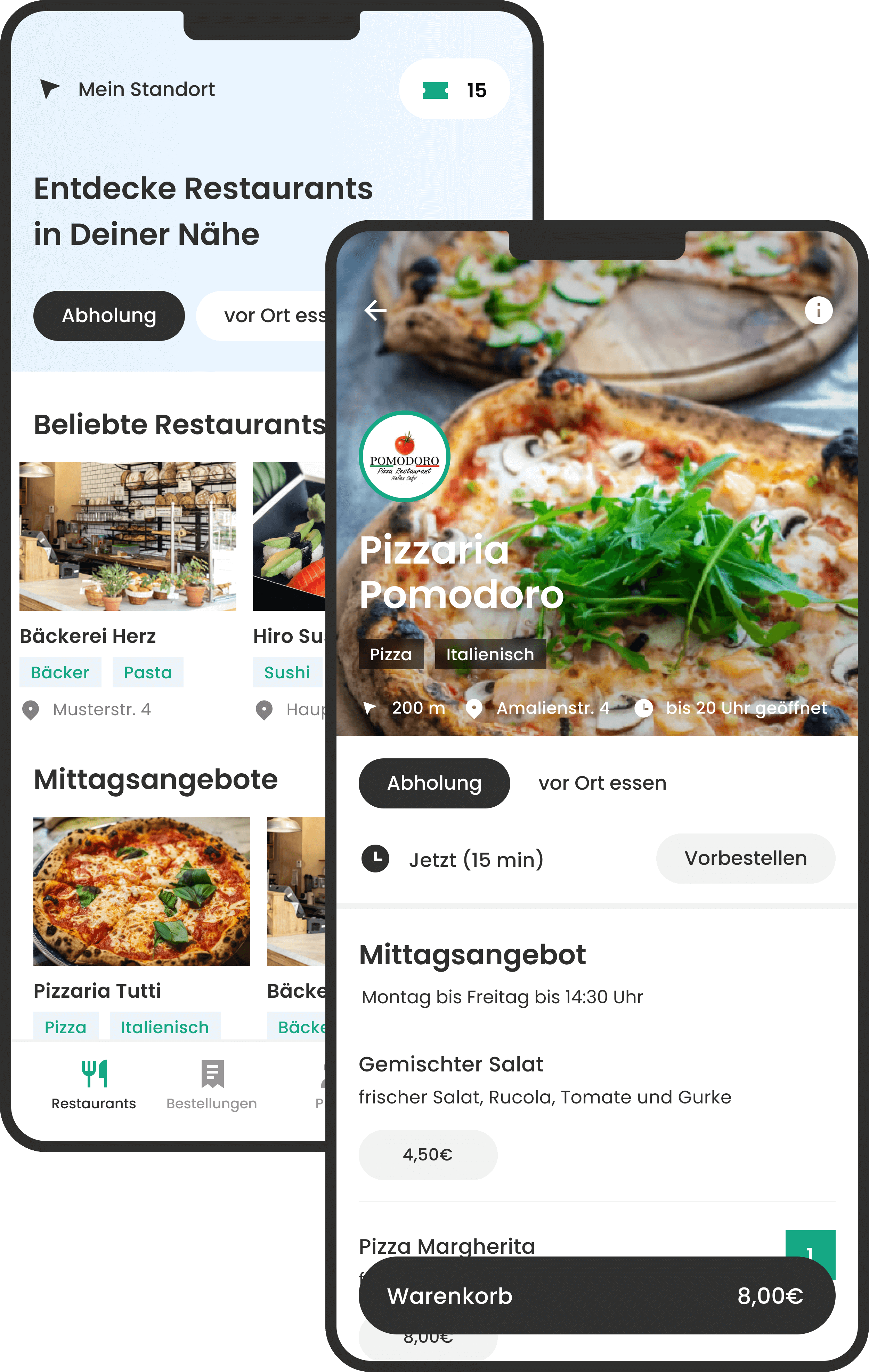 mitarbeiter-app zum bestellen mit essensmarken