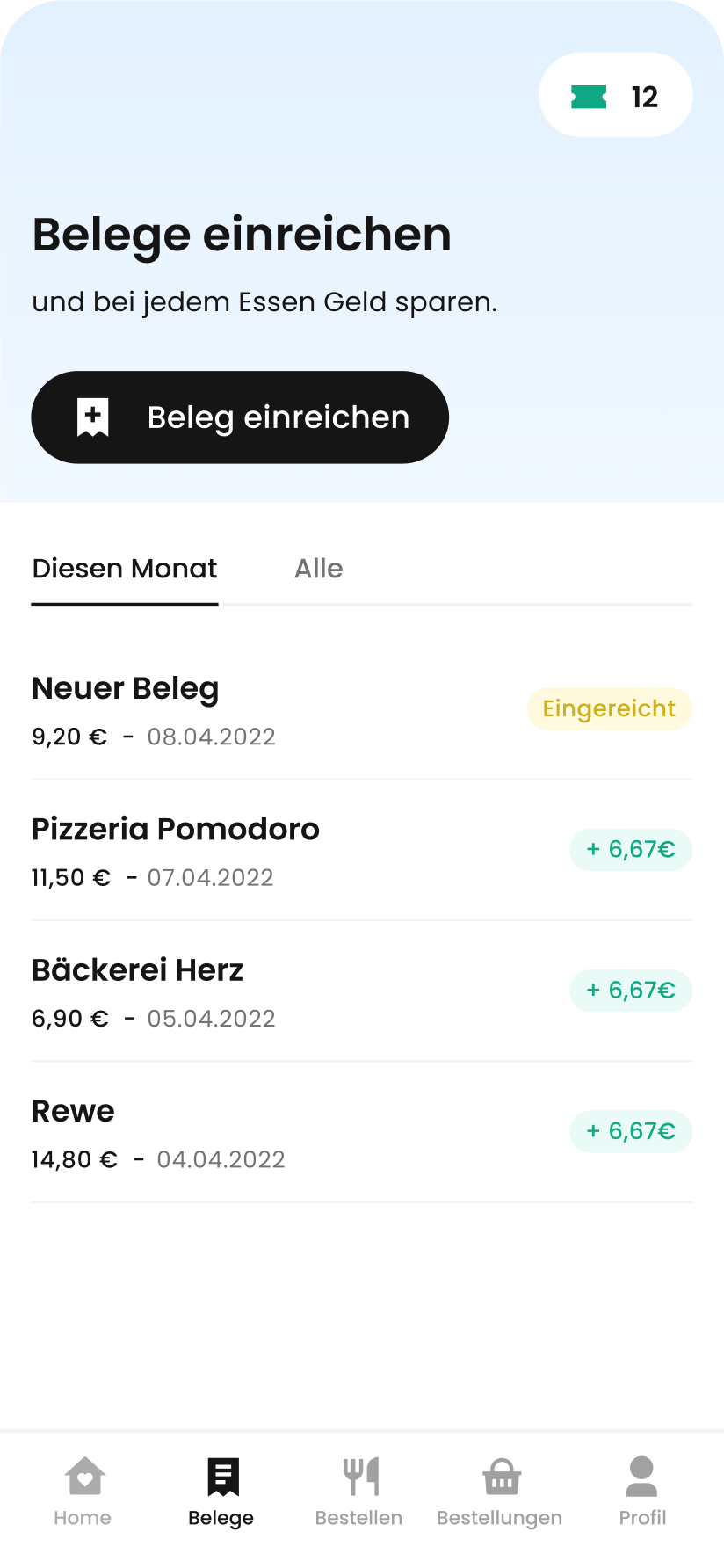 mitarbeiter-app zum bestellen mit essensmarken